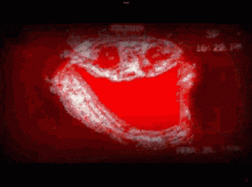 Frightening Red Faces Troll Meme GIF