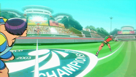 Frisbee Competitive Battle GIF