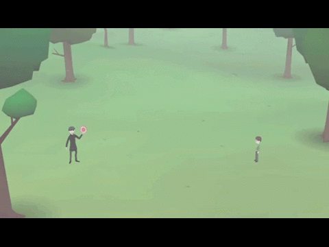 Frisbee To Player Knockout GIF