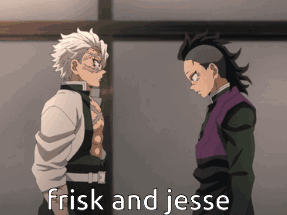 Frisk And Jesse Genya GIF