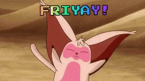 Friyay Choko Mysticons Cute Happy Dance GIF
