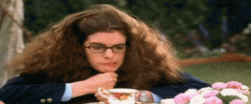 Frizzy Hair Anne Hathaway Humidity GIF