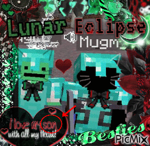 Frog and Cat Lunar Eclipse Mug