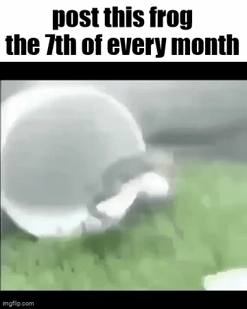 Frog Crawling On Green Surface GIF