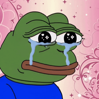 Frog Crying Tears