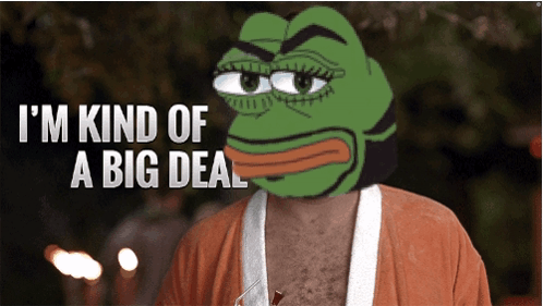 Frog Saying I'm Kind of a Big Deal