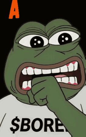 Frog Wearing $ Bore Shirt