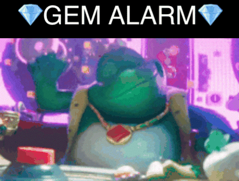 Frog Wearing Diamond Necklace Says Gem Alarm