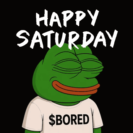 Frog Wearing Shirt Saying $Bored GIF