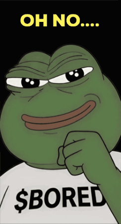 Frog With $ Bored Shirt