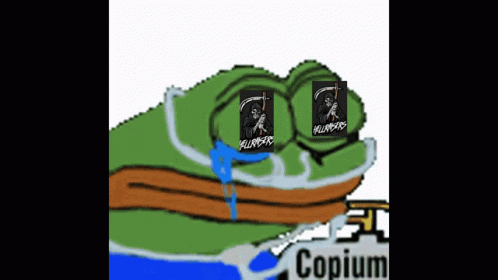 Frog With Copium