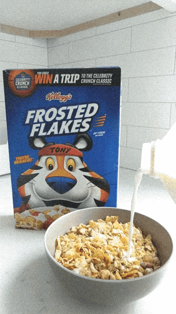 Frosted Flakes Cereal Gif GIF