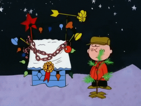 Frosty Happy Thanksgiving Charlie Brown GIF
