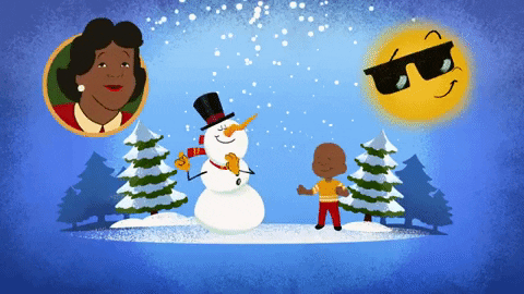 Frosty The Snowman Christmas Fun GIF