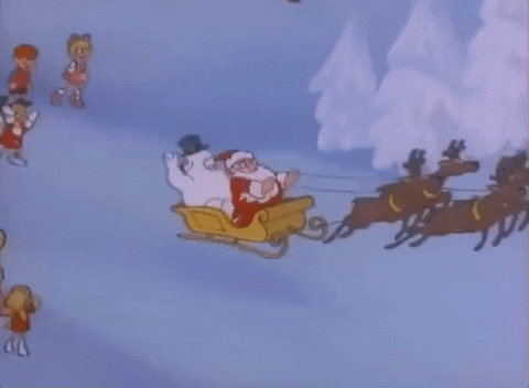 Frosty The Snowman Christmas Holiday GIF