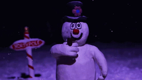 Frosty The Snowman Melt Melting GIF