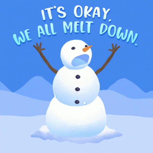 Frosty The Snowman Welt Down GIF