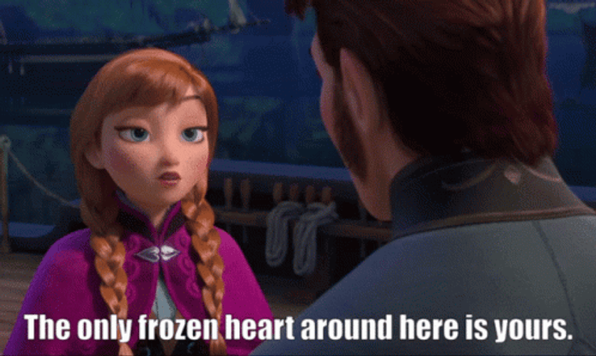 Frozen Anna Punching Hans GIF