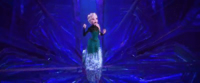 Frozen Elsa Change Outfit GIF