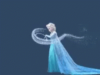 Frozen Elsa Exploding Powers GIF
