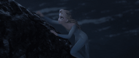 Frozen Elsa Water Slide GIF