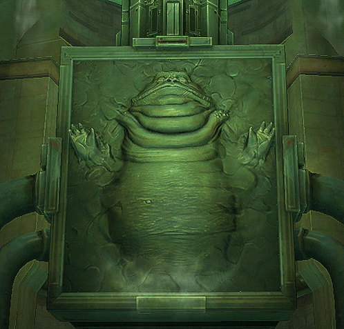 Frozen Jabba The Hut GIF