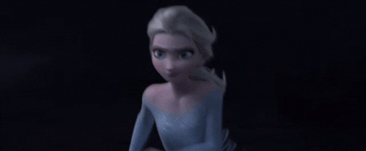 Frozen Princess Elsa Running GIF