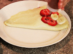 Fruity Breakfast With Chocolate GIF