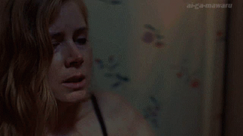 Frustrated Camille Preaker Screaming Meme GIF