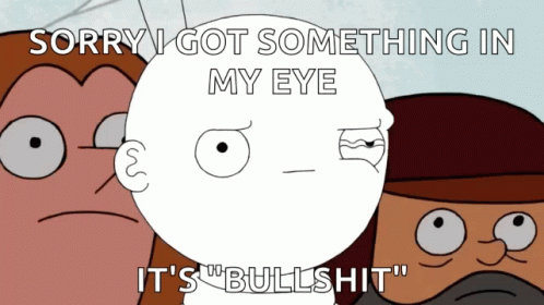 Frustrated Eye Twitch GIF