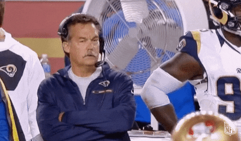 Frustrated Football Coach Headshake GIF