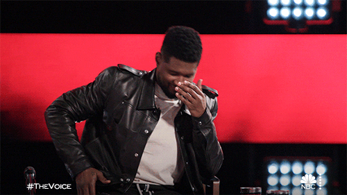 Frustrated Usher Face Palm Meme GIF