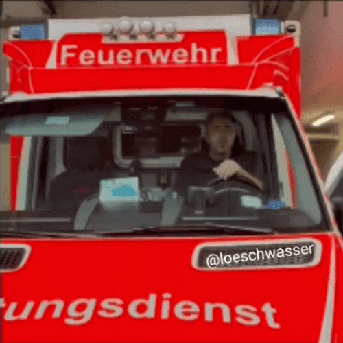 Frustrated Wambulance Driver Waiting GIF