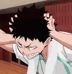 Hajime In Frustration GIF