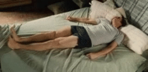 Man In Bed Frustration GIF
