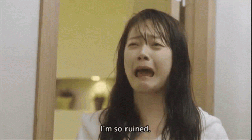I'm So Ruined Frustration GIF