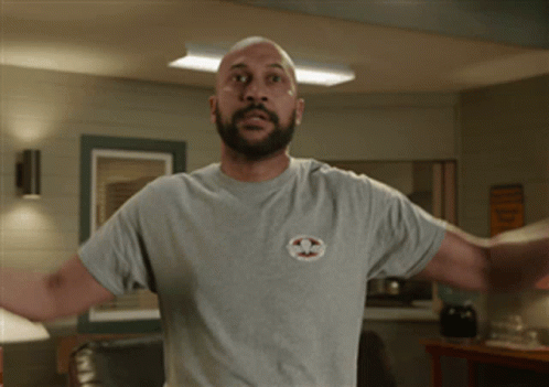 Bald Man Frustration GIF