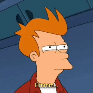 Fry from Futurama Funny Face Hmm