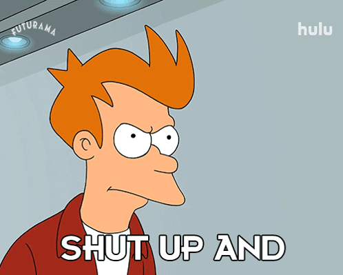 Fry from Futurama Holding Money