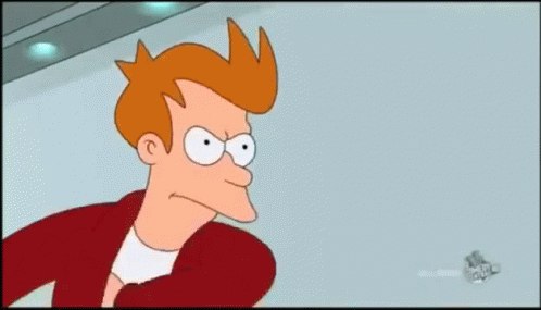 Fry From Futurama Holding Money GIF
