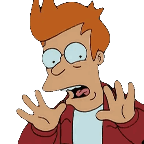 Fry Futurama Making Funny Face