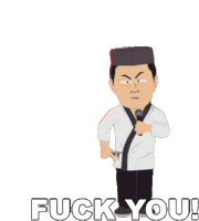 Fuck You Junichi Takiyama Sticker GIF