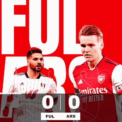 Ful And Ars Soccer Match 0-0 GIF