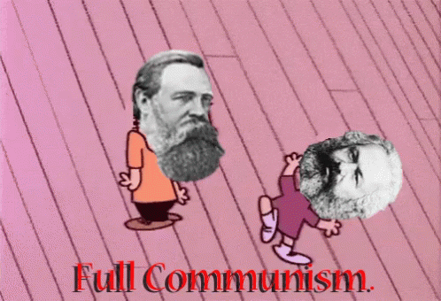 Full Communism Communist Dance Karl Max GIF