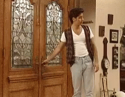 Full House Jesse Opens Door GIF