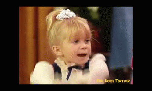 Full House Adorable Michelle Tanner GIF