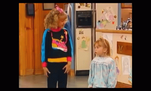 Full House Michelle Tanner Tongue Out GIF