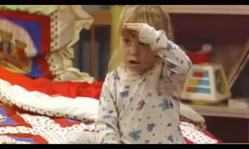 Full House Michelle Tanner Explaining GIF