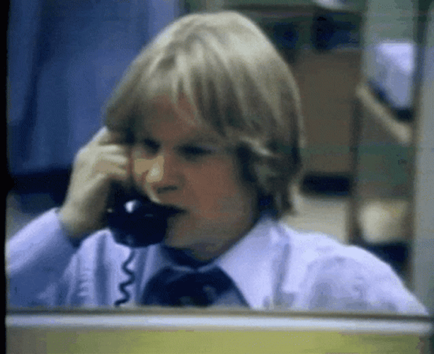 Full House Call Center Agent GIF
