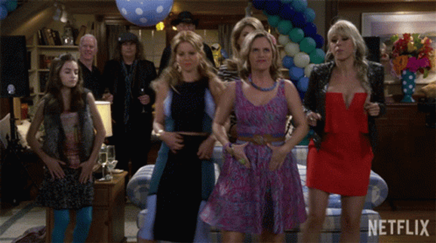 Full House Group Dance GIF